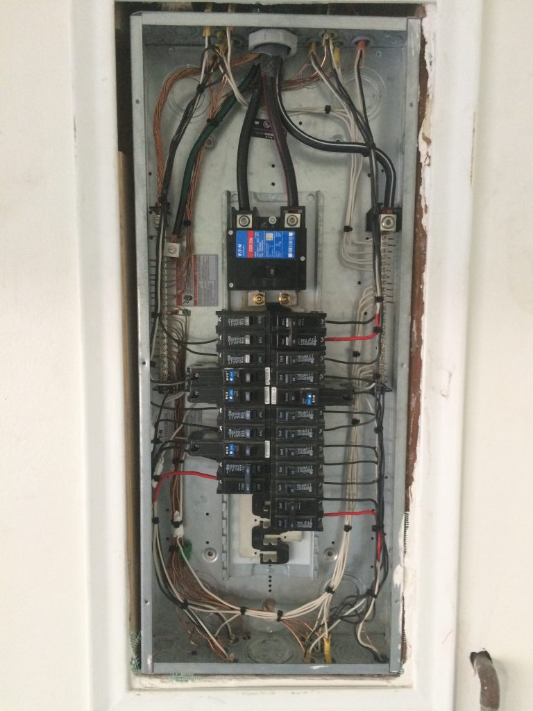 New 200 Amp panel